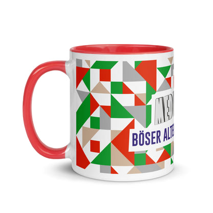 Medienfuzzi TASSE BÖSE Keramik, ampelfarben